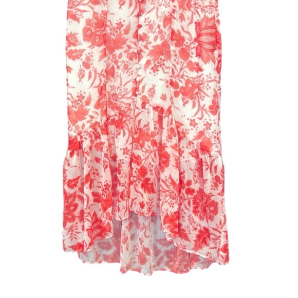 Hope & Ivy Long Floral Print Dress Size 8 - Picture 5 of 15